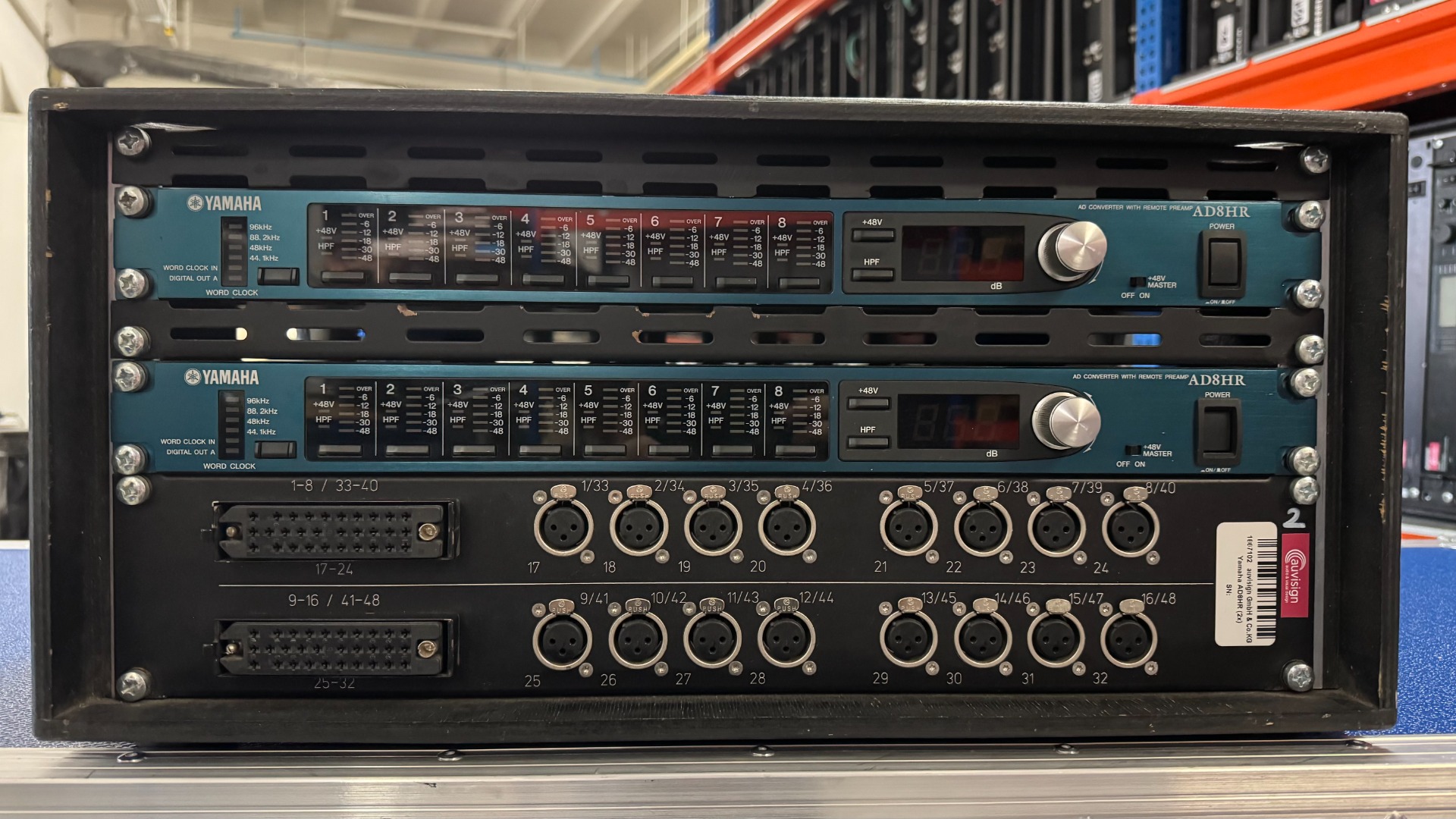 Yamaha 2x AD8HR Vorverstärker SET A/D Wandler Ethersound | 400 EUR
